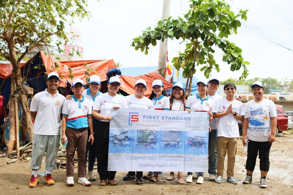 First Standard Finance Corporation Supports Hard-Hit Communities After Typhoon TINO and Super Typhoon UWAN - First Standard Finance Corporation